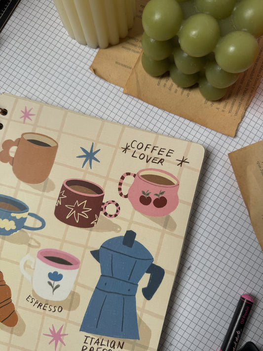 CUADERNO COFFEE CUPS