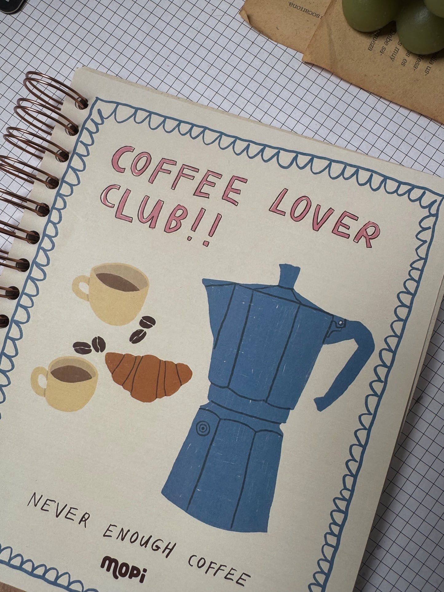 CUADERNO COFFEE LOVER