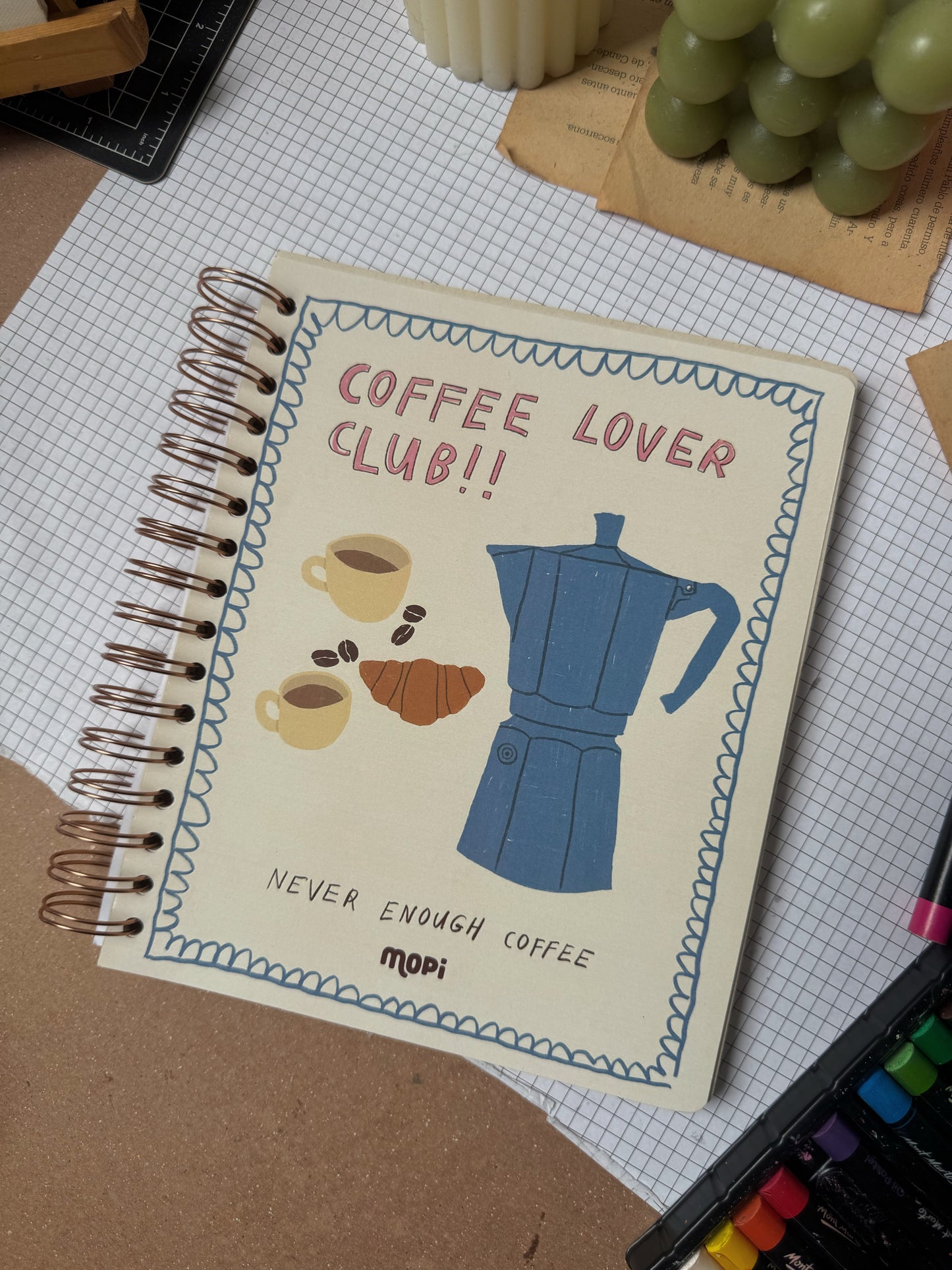 CUADERNO COFFEE LOVER