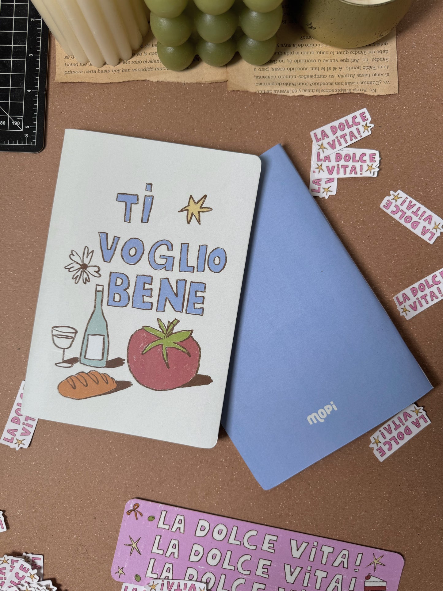 Cuaderno Ti Voglio Bene