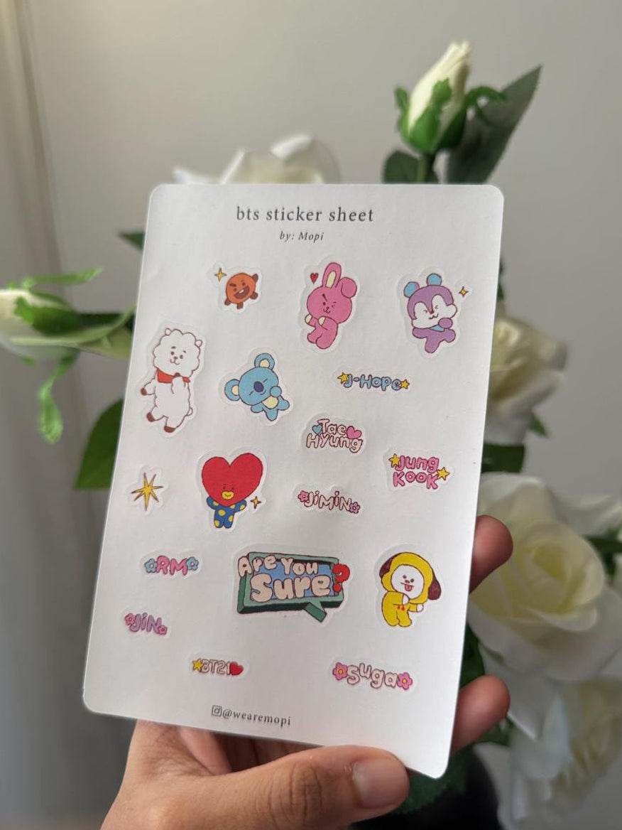 BTS STICKER