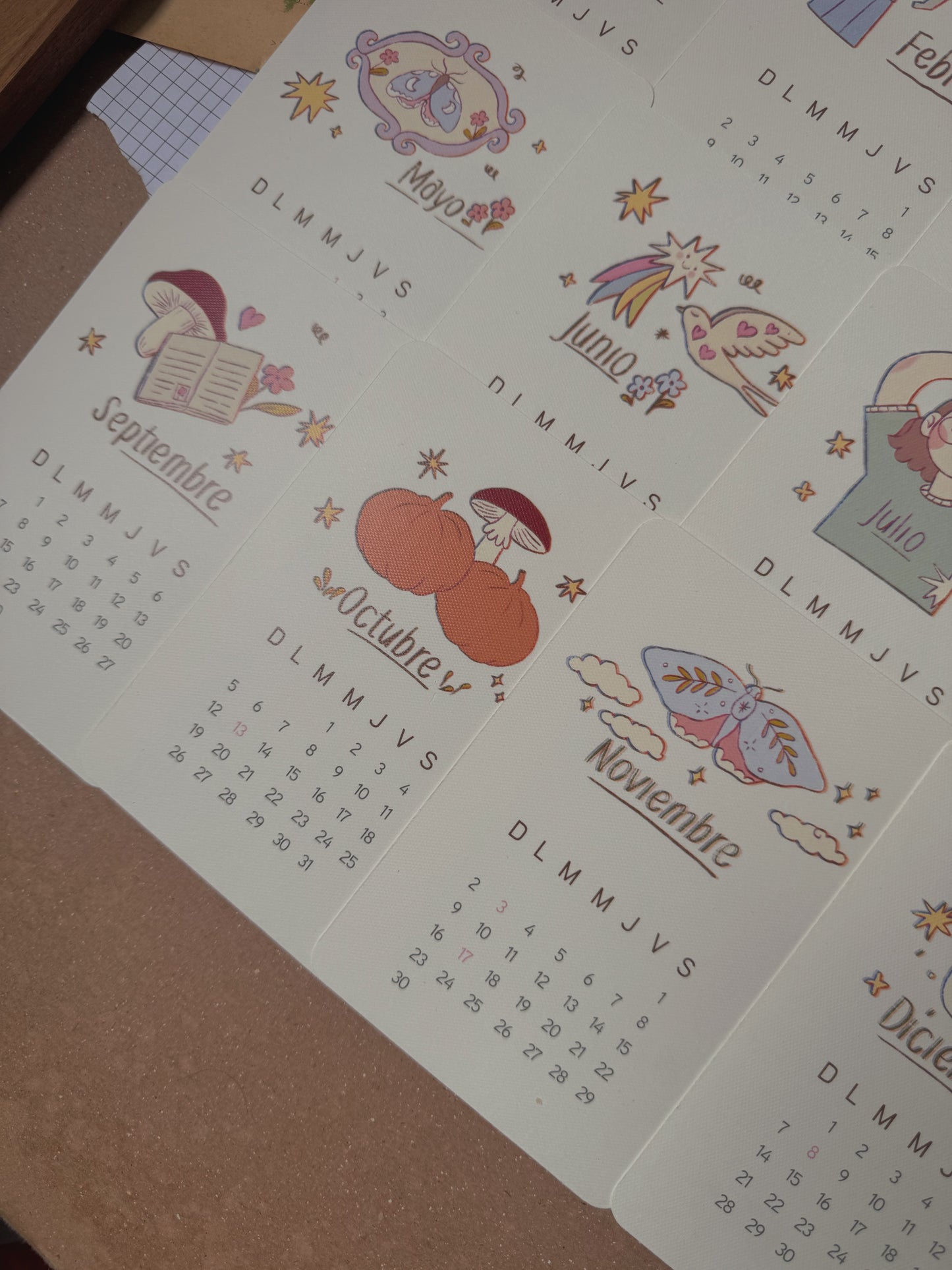 CALENDARIO DE ESCRITORIO