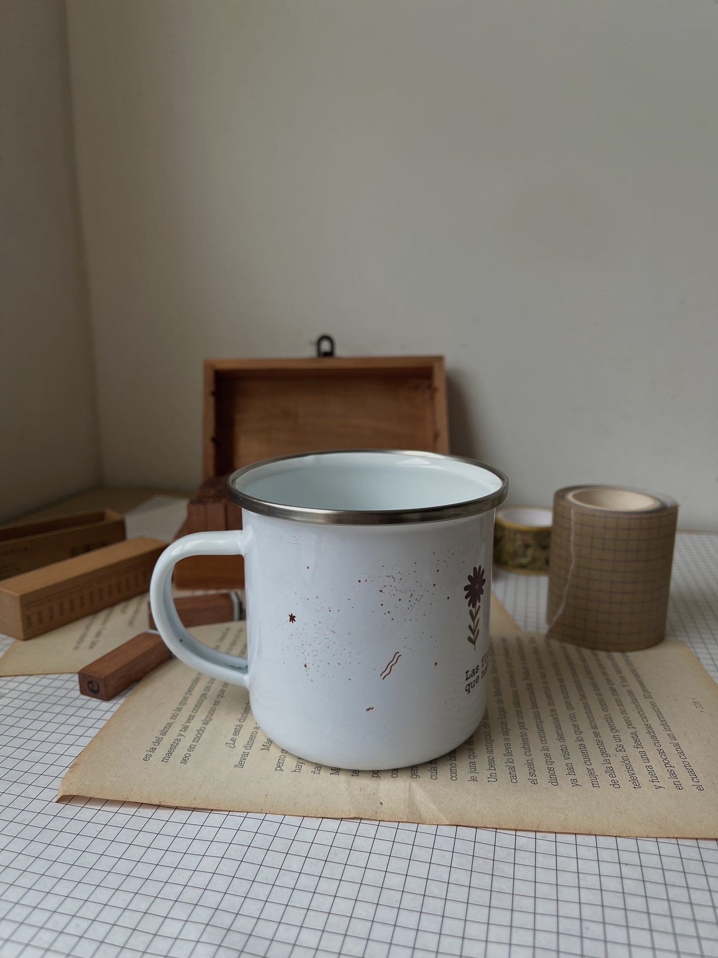 Taza flores