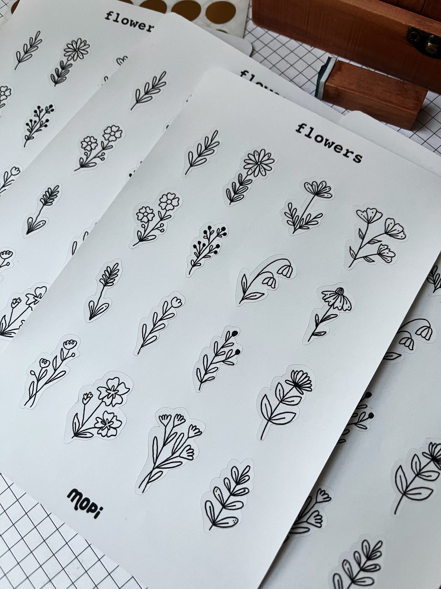 Flowers - Sticker Sheet