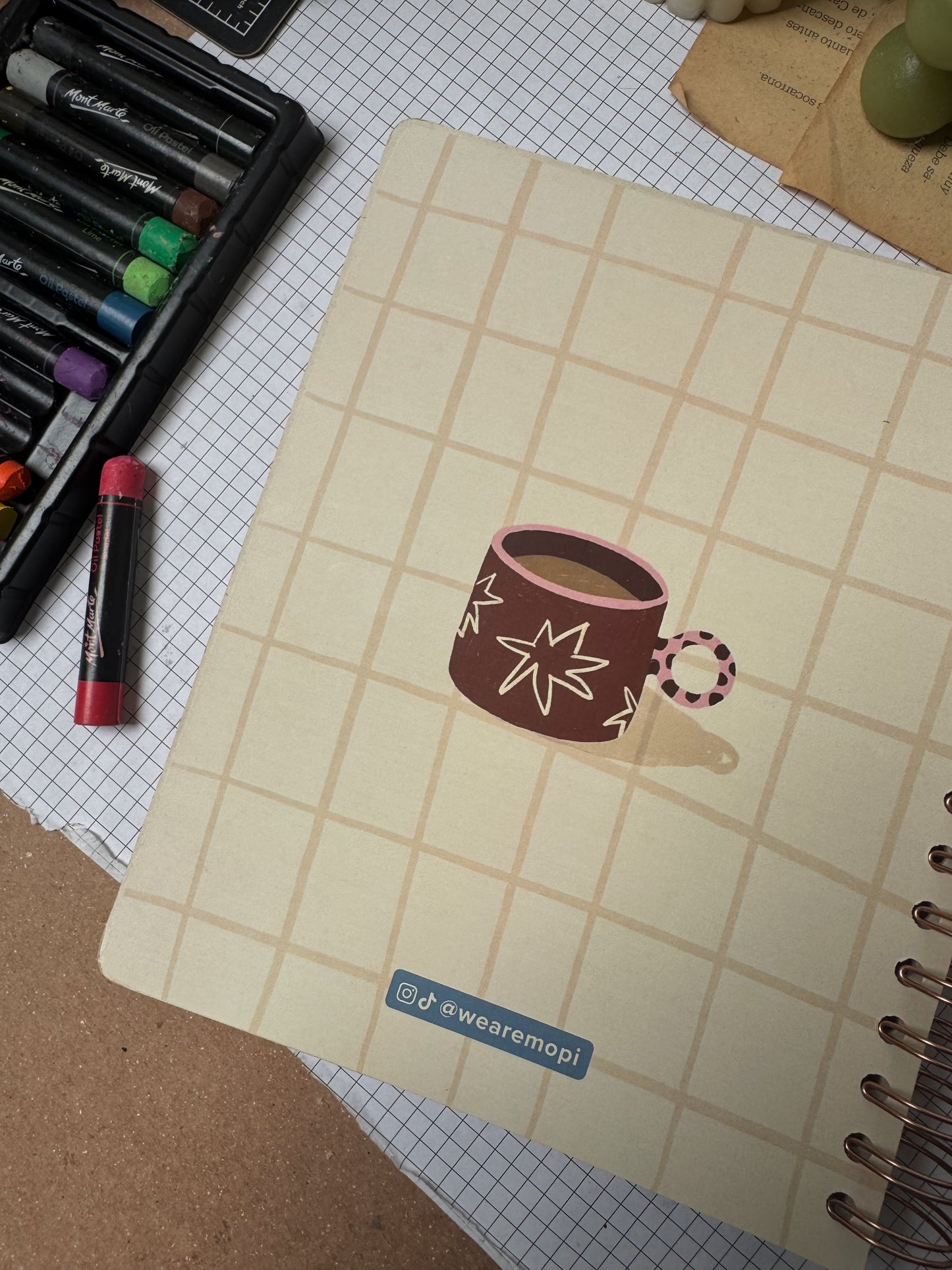 CUADERNO COFFEE CUPS