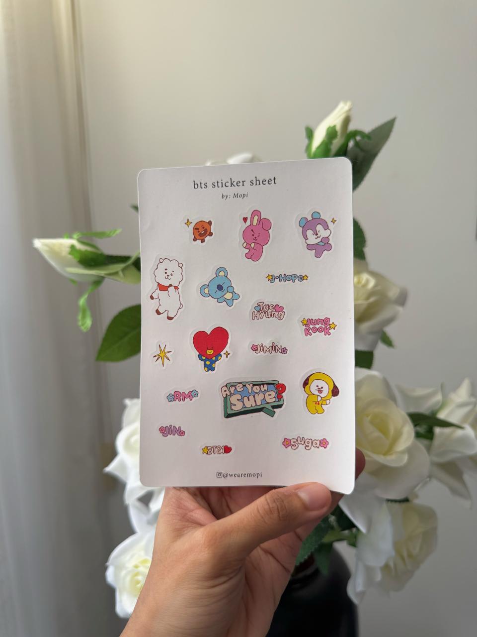 BTS STICKER