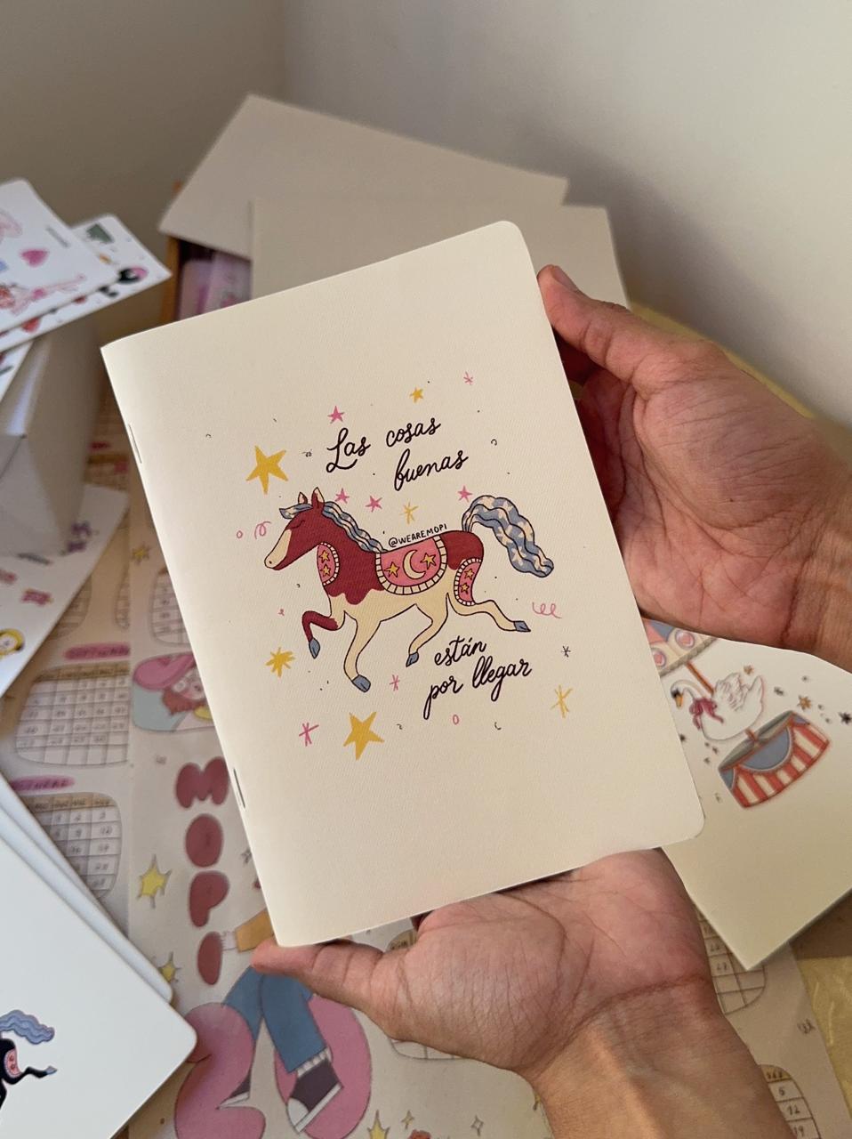 CUADERNO MAGIC HORSE