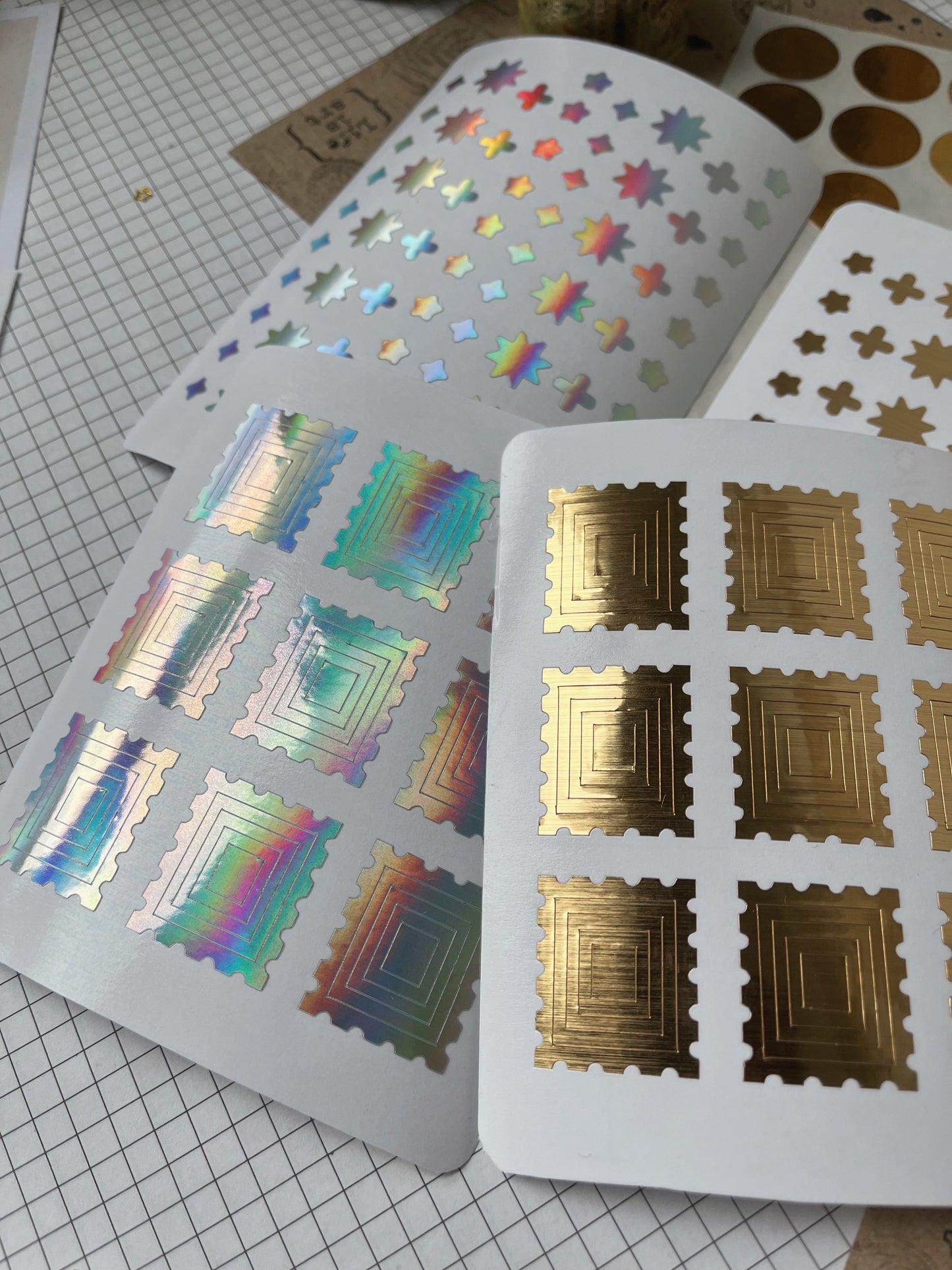 Mini Kit Holografico - Stickers Sheet