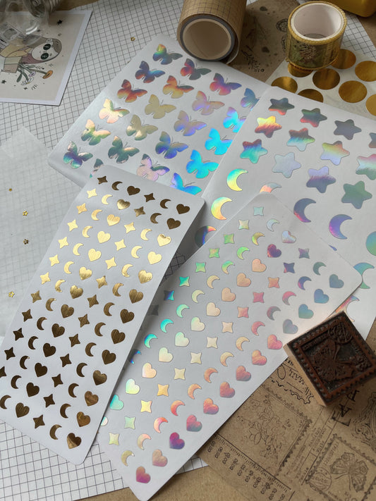 Kit Holografico - Stickers Sheet