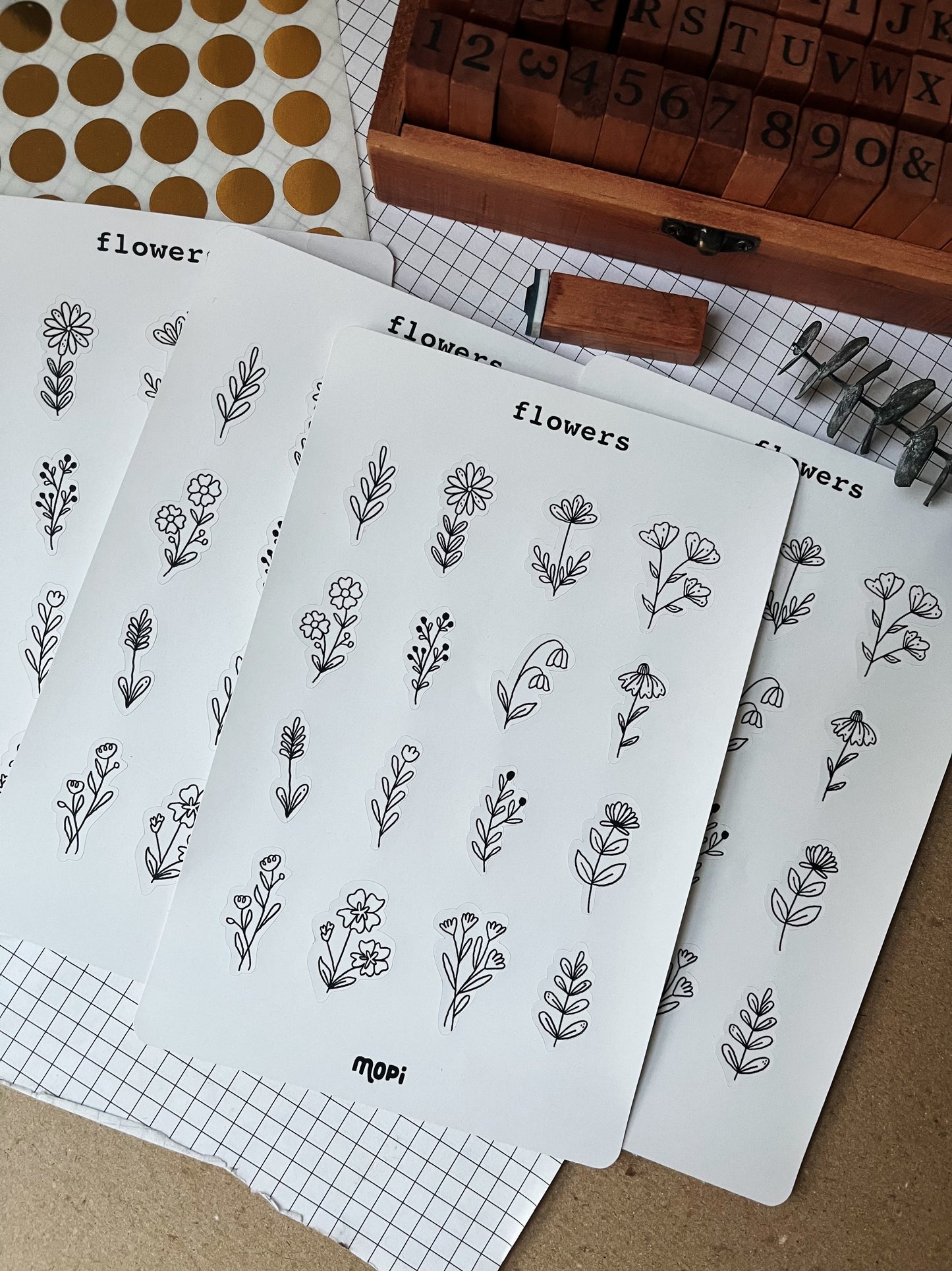 Flowers - Sticker Sheet
